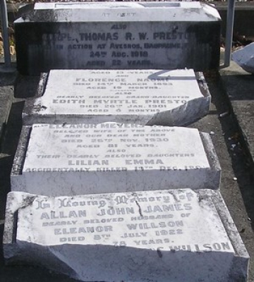 Picture of MAKARAKA cemetery, block MKB, plot 239.