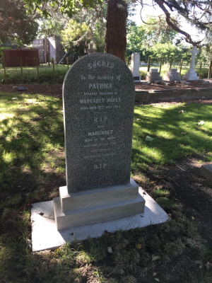 Picture of Makaraka cemetery, block MKE, plot 1528.