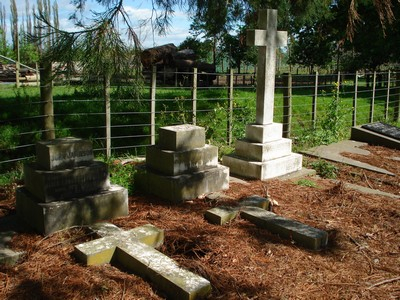 Picture of Makaraka cemetery, block MKE, plot 1547.