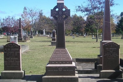 Picture of Makaraka cemetery, block MKH, plot 259.