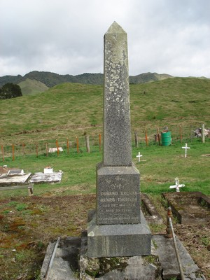 Picture of MOTU cemetery, block MOTU1, plot 19B.