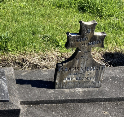 Picture of Ormond cemetery, block ORM1, plot 75.