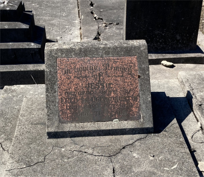 Picture of Ormond cemetery, block ORM3, plot 47.