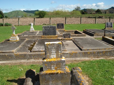 Picture of PATUTAHI cemetery, block PATG, plot 32.