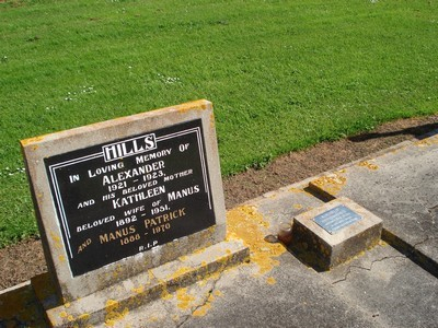 Picture of PATUTAHI cemetery, block PATG, plot 4A.