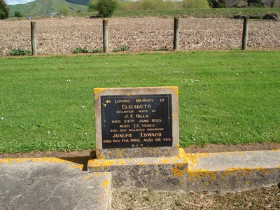 Picture of PATUTAHI cemetery, block PATG, plot 7.