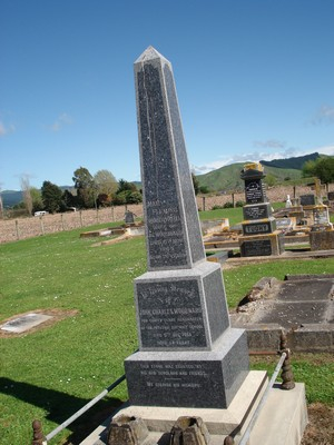 Picture of Patutahi cemetery, block PATH, plot 7.