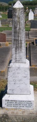 Picture of Patutahi cemetery, block PATI, plot 18.