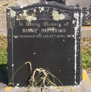 Picture of PATUTAHI cemetery, block PATI, plot 43.