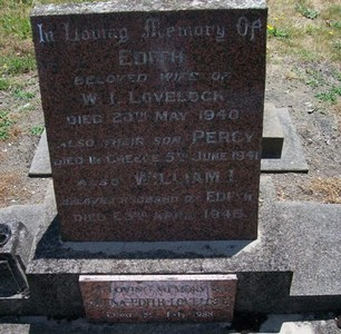 Picture of Taruheru cemetery, block 10, plot 40.