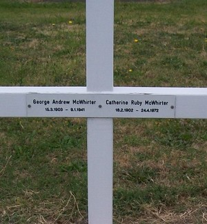 Picture of Taruheru cemetery, block 13, plot 107.