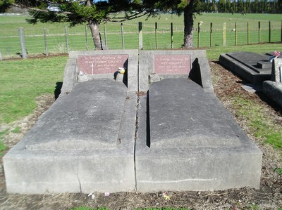 Picture of Taruheru cemetery, block 14, plot 138.