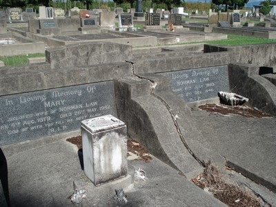 Picture of Taruheru cemetery, block 15, plot 2.