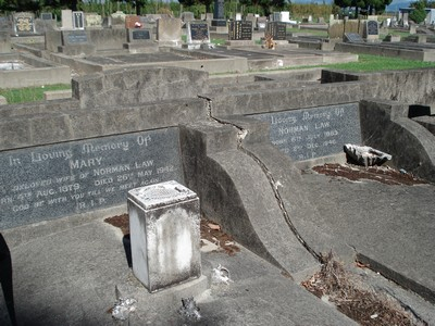 Picture of TARUHERU cemetery, block 15, plot 2.