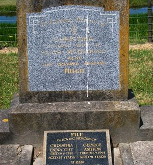 Picture of TARUHERU cemetery, block 15, plot 96.