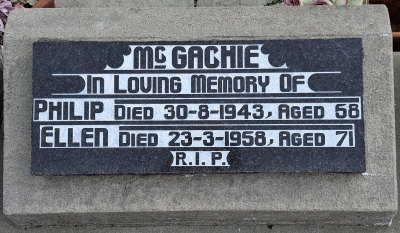 Picture of Taruheru cemetery, block 16, plot 33.