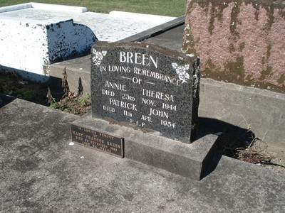 Picture of Taruheru cemetery, block 16, plot 6.