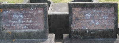 Picture of Taruheru cemetery, block 18, plot 16.