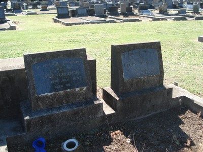 Picture of Taruheru cemetery, block 19, plot 62.