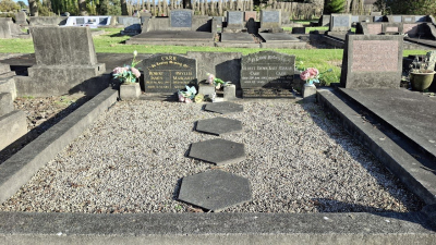 Picture of Taruheru cemetery, block 20, plot 20.