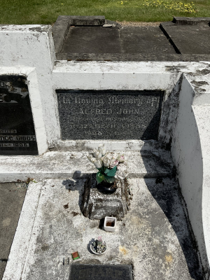 Picture of Taruheru cemetery, block 21, plot 242.