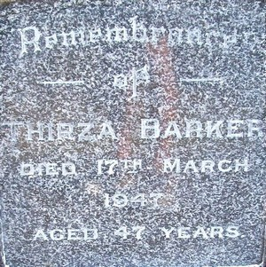 Picture of Taruheru cemetery, block 21, plot 94.