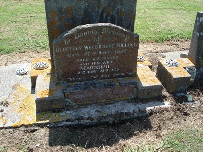 Picture of Taruheru cemetery, block 22, plot 145.