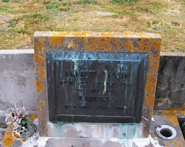 Picture of Taruheru cemetery, block 22, plot 248.