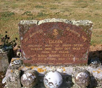 Picture of Taruheru cemetery, block 22, plot 336.