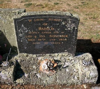 Picture of Taruheru cemetery, block 22, plot 400.