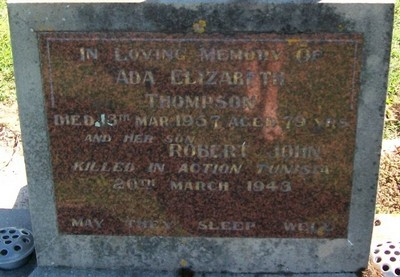 Picture of Taruheru cemetery, block 25, plot 101.