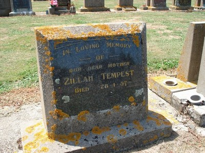 Picture of TARUHERU cemetery, block 25, plot 107.