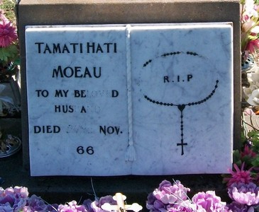 Picture of Taruheru cemetery, block 25, plot 120.