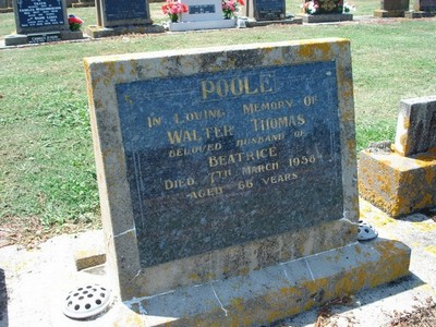 Picture of Taruheru cemetery, block 25, plot 246.