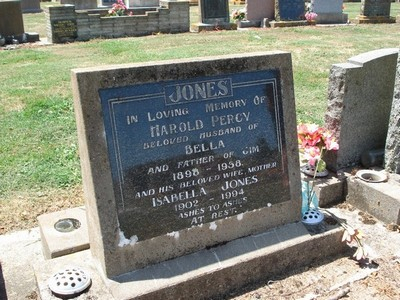 Picture of Taruheru cemetery, block 25, plot 301.