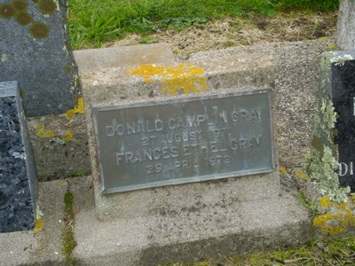 Picture of Taruheru cemetery, block 26ASH, plot 15A.