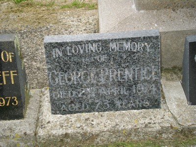 Picture of Taruheru cemetery, block 26ASH, plot 6D.