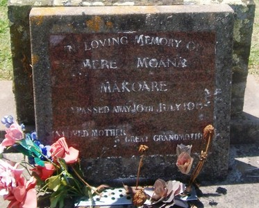 Picture of TARUHERU cemetery, block 26, plot 106.