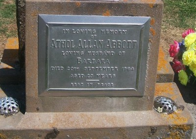 Picture of TARUHERU cemetery, block 26, plot 138.