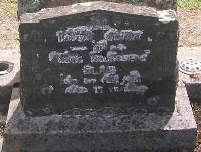 Picture of Taruheru cemetery, block 27, plot 135.