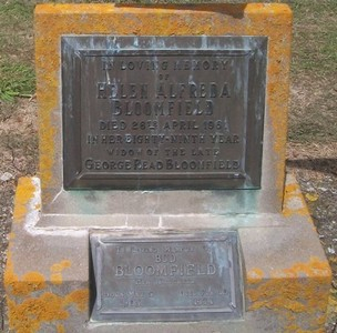 Picture of Taruheru cemetery, block 27, plot 168.