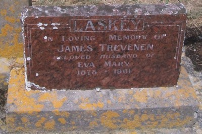 Picture of Taruheru cemetery, block 27, plot 197.