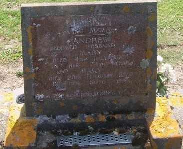 Picture of Taruheru cemetery, block 27, plot 216.