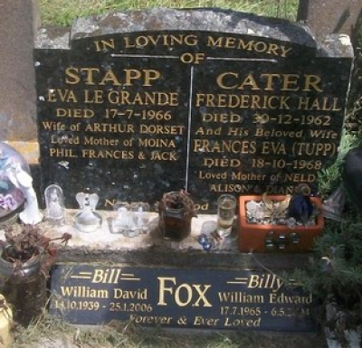 Picture of Taruheru cemetery, block 27, plot 446.