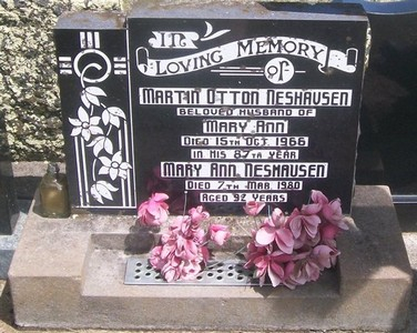 Picture of Taruheru cemetery, block 27, plot 524.