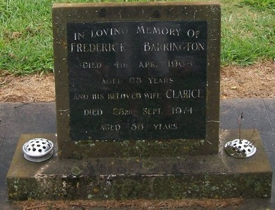 Picture of TARUHERU cemetery, block 28, plot 193.