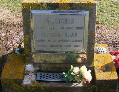 Picture of Taruheru cemetery, block 28, plot 403.