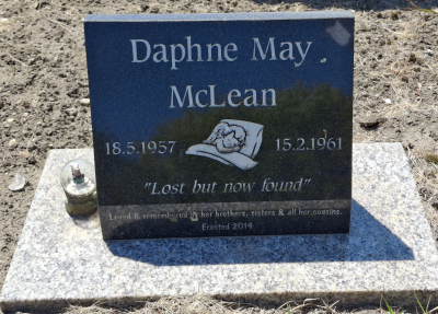 Picture of TARUHERU cemetery, block 2, plot 42B.