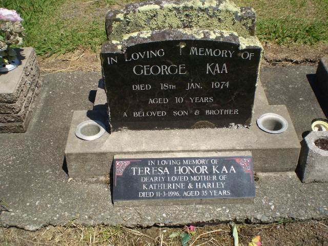 Picture of Taruheru cemetery, block 30, plot 40.