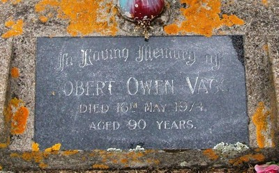 Gisborne District Council - Cemetery Database - Robert Owen Vagg